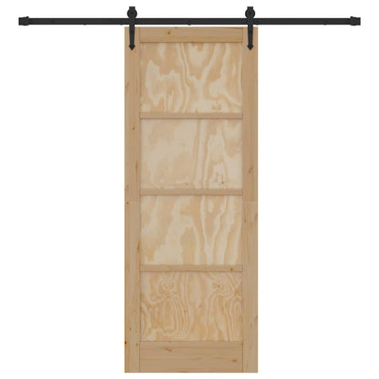Sliding Door Other ORKDAL natural and black 30.7 x 79.5 in