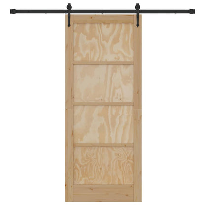 Sliding Door Other ORKDAL natural and black 32.7 x 79.5 in