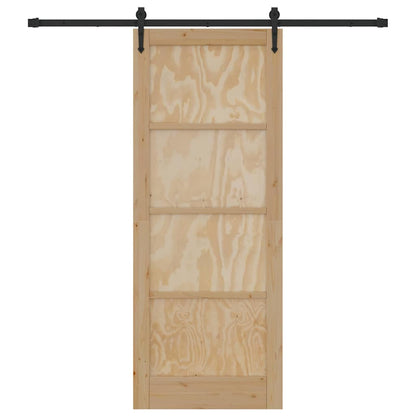 Sliding Door Other ORKDAL natural and black 32.7 x 83.1 in