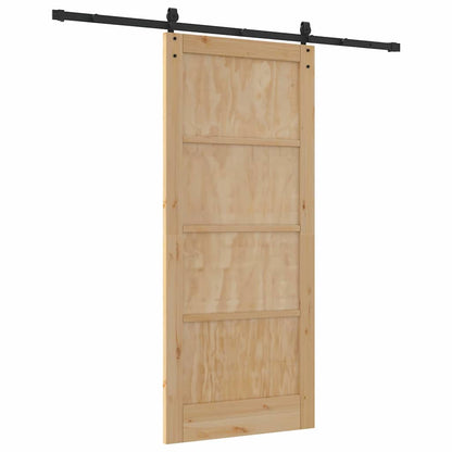 Sliding Door Other ORKDAL natural and black 33.9 x 78.1 in