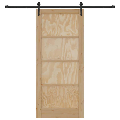 Sliding Door Other ORKDAL natural and black 33.9 x 78.1 in