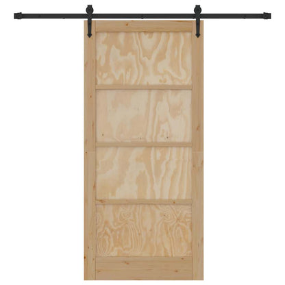 Sliding Door Other ORKDAL natural and black 36.6 x 79.5 in