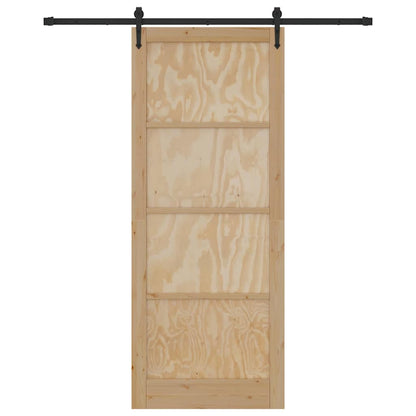 Sliding Door Other ORKDAL natural and black 36.6 x 91.3 in