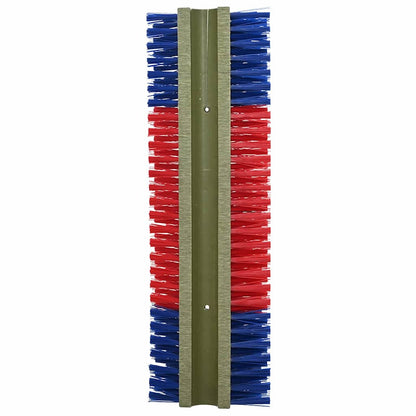 Cattle Brushes Red and Blue 20 x 9 x 50 cm Plastic and Steel