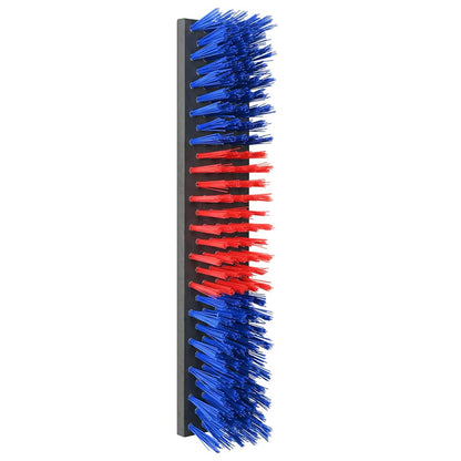 Cattle Brushes Red and Blue 50 x 10 x 6.5 cm Plastic and Steel