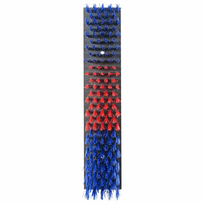 Cattle Brushes Red and Blue 50 x 10 x 6.5 cm Plastic and Steel