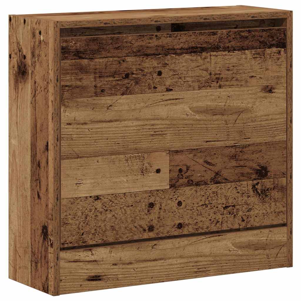 Shoe Cabinet Old Wood 23.6" x 8.3" x 22.4" Engineered wood