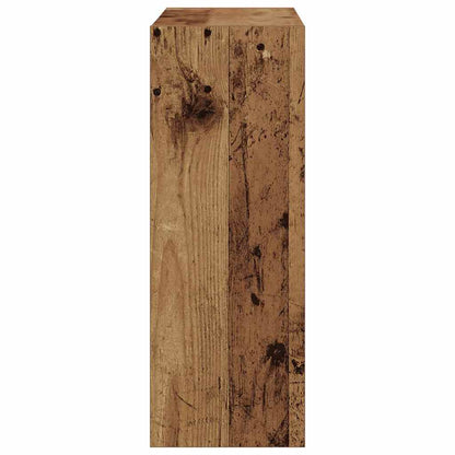 Shoe Cabinet Old Wood 23.6" x 8.3" x 22.4" Engineered wood