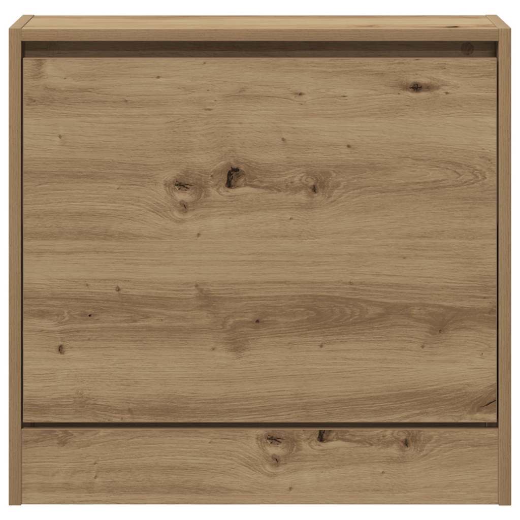 Shoe Cabinet artisan oak 23.6" x 8.3" x 22.4" Engineered wood