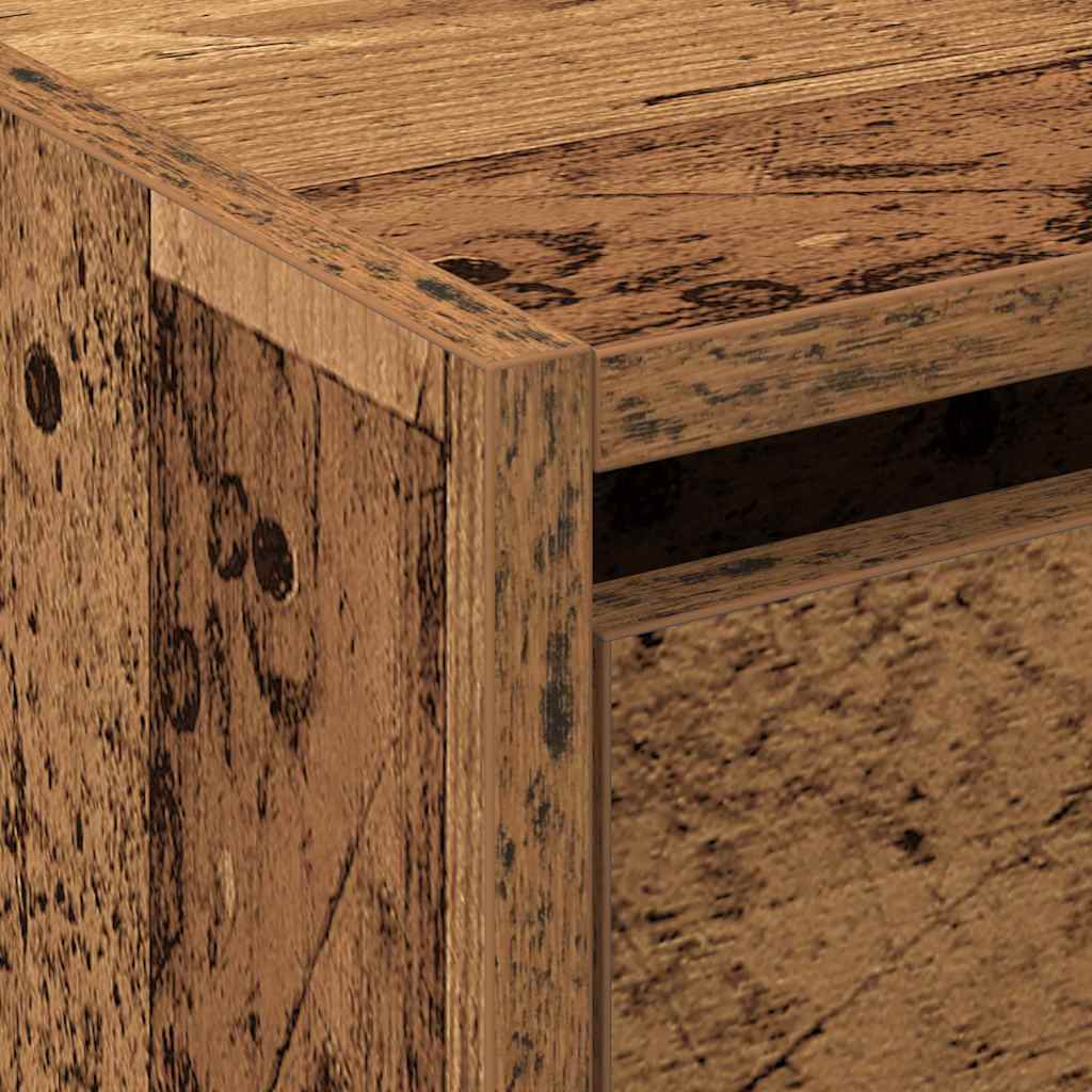 Shoe Cabinet Old wood 31.5" x 8.3" x 49.4" Engineered wood