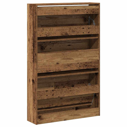 Shoe Cabinet Old wood 31.5" x 8.3" x 49.4" Engineered wood