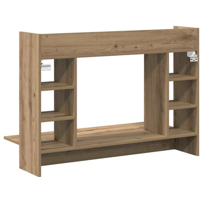 Wall-Mounted Desk artisan oak 105 x 48 x 75 cm Engineered wood