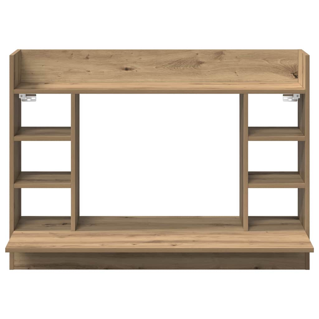 Wall-Mounted Desk artisan oak 105 x 48 x 75 cm Engineered wood