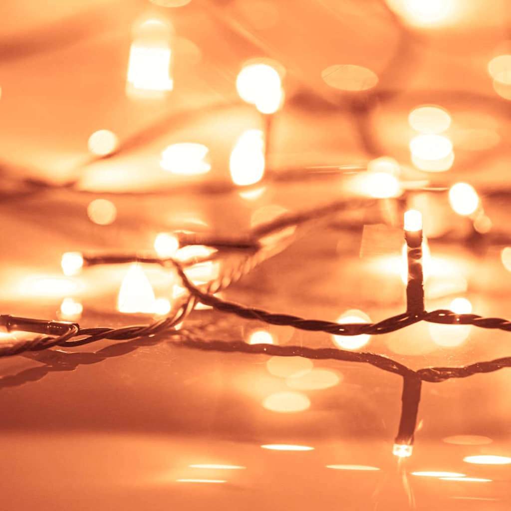 Artificial Pre-lit Christmas Tree with 150 LEDs Black 47.2" PVC
