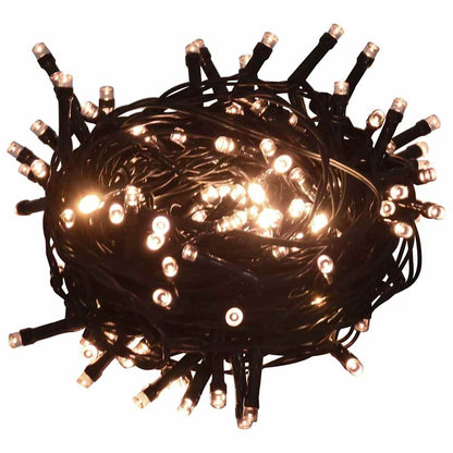 Artificial Pre-lit Christmas Tree with 150 LEDs Black 47.2" PVC
