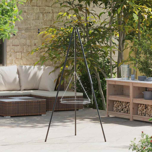 Campfire Tripod Black 92 x 92 x 171.5 cm Steel