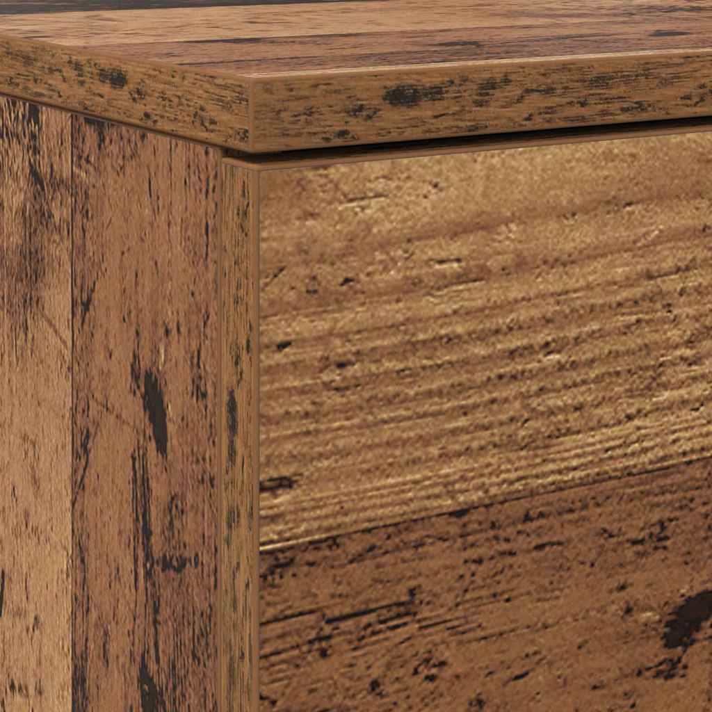 Shoe Cabinet Old wood 100.5 x 28 x 100 cm Engineered wood