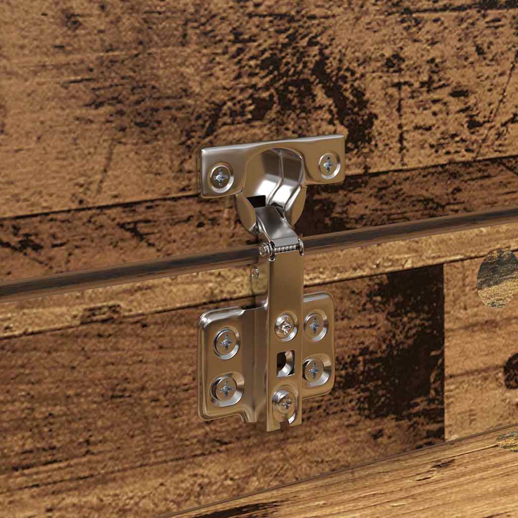 Shoe Cabinet Old wood 100.5 x 28 x 100 cm Engineered wood