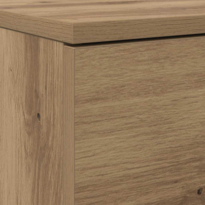 Shoe Cabinet artisan oak 100.5 x 28 x 100 cm Engineered wood