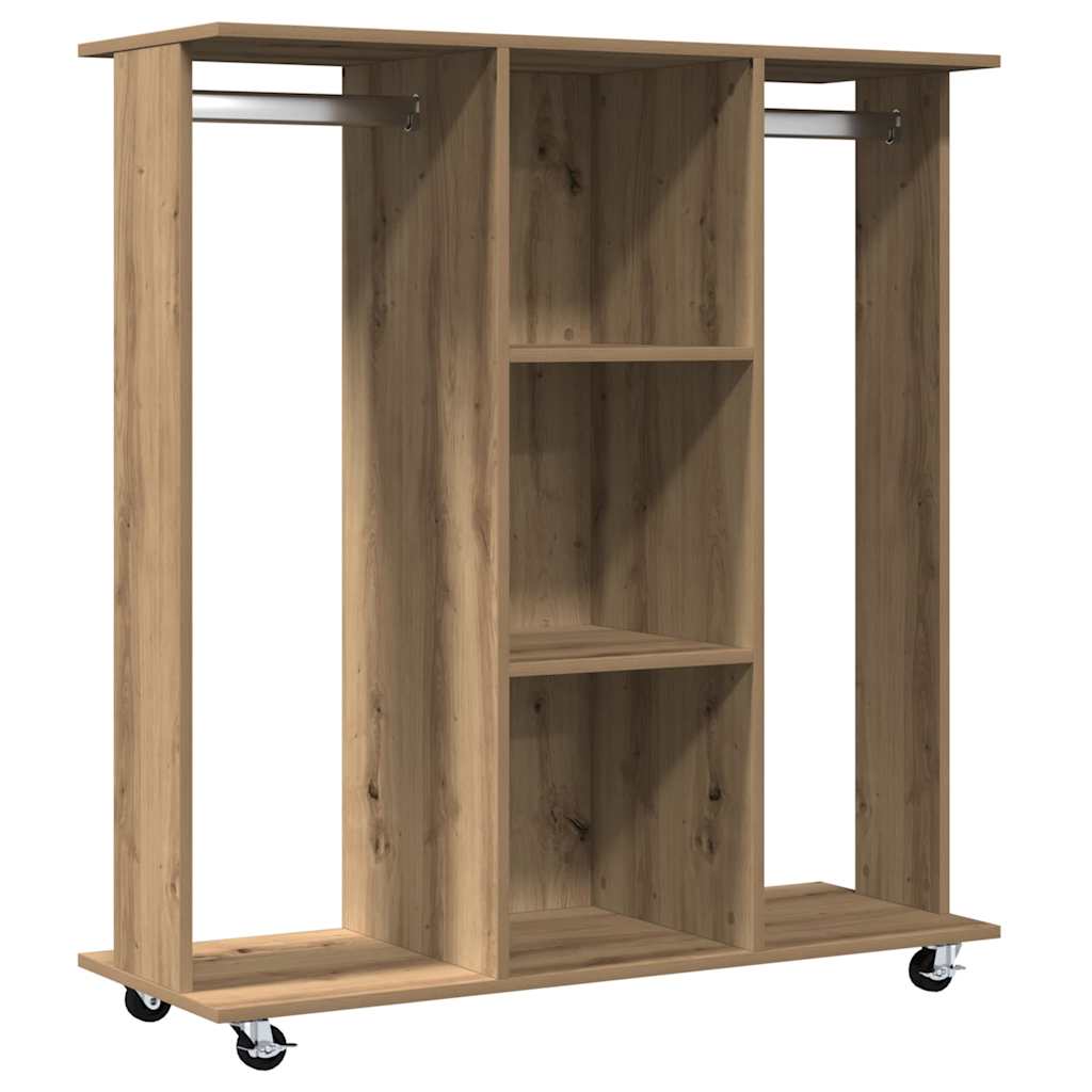 Wardrobe artisan oak 102 x 38 x 110 cm Engineered wood