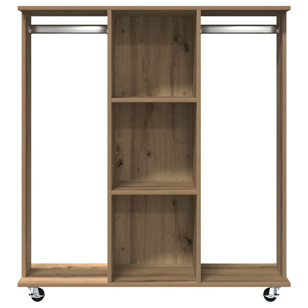 Wardrobe artisan oak 102 x 38 x 110 cm Engineered wood