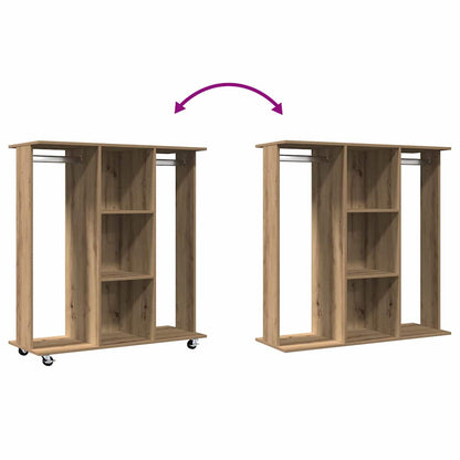 Wardrobe artisan oak 102 x 38 x 110 cm Engineered wood