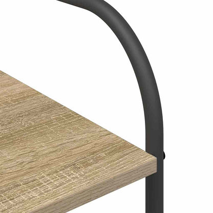 Clothes Rack with Shelf Brown 120 x 44 x 160 cm Engineered wood