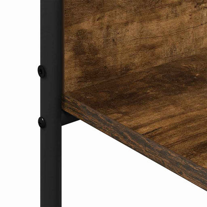 Clothes Rack with Shelf Brown 120 x 44 x 160 cm Engineered wood