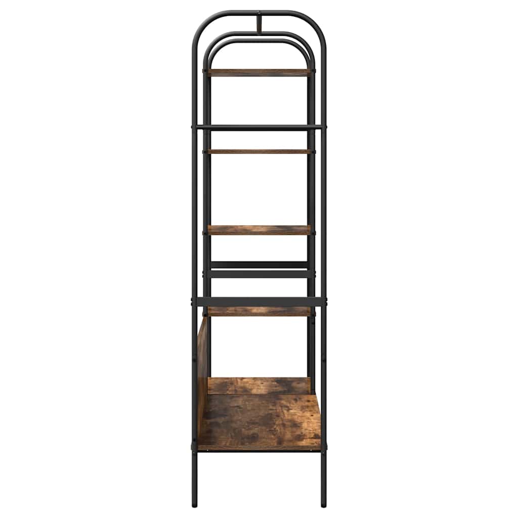Clothes Rack with Shelf Brown 120 x 44 x 160 cm Engineered wood