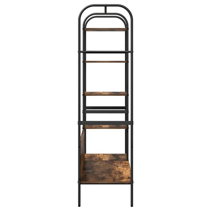 Clothes Rack with Shelf Brown 120 x 44 x 160 cm Engineered wood