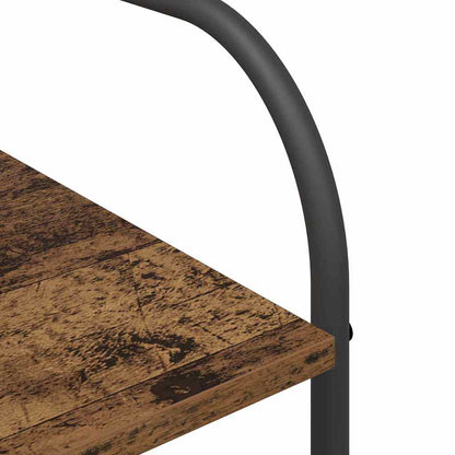 Clothes Rack with Shelf Brown 120 x 44 x 160 cm Engineered wood