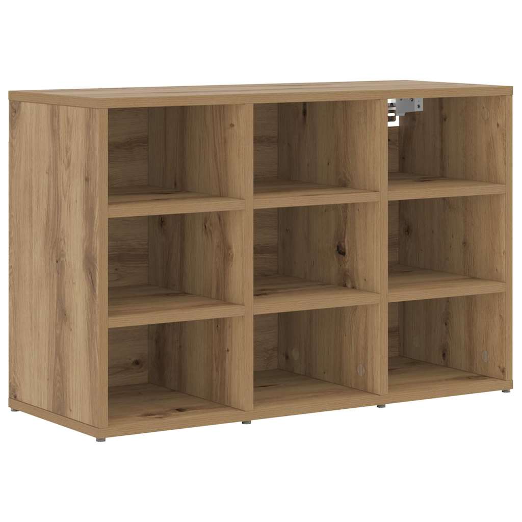 Shoe Cabinet with Shelf Artisan Oak 30.51 x 11.81 x 20.08 in