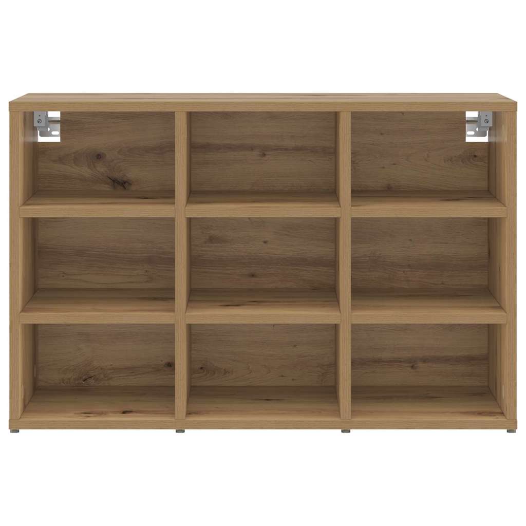 Shoe Cabinet with Shelf Artisan Oak 30.51 x 11.81 x 20.08 in