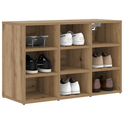 Shoe Cabinet with Shelf Artisan Oak 30.51 x 11.81 x 20.08 in