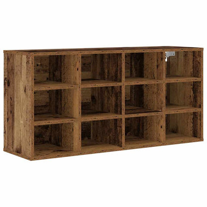 Shoe Cabinet Old Wood 40.55 x 11.81 x 20.08 in Engineered Wood