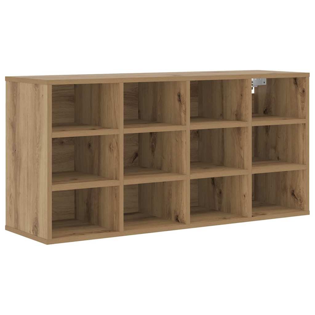 Shoe Cabinet with Shelf Artisan Oak 40.55 x 11.81 x 20.08 in
