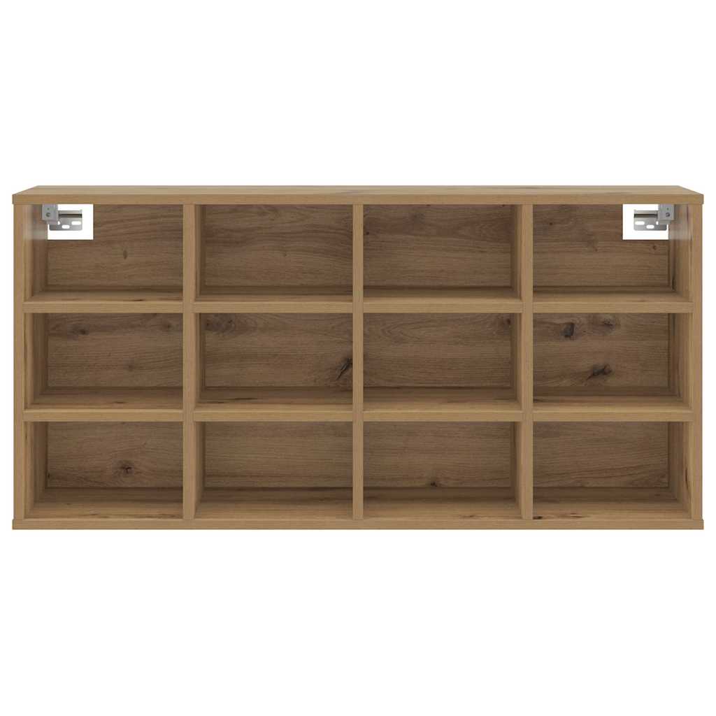 Shoe Cabinet with Shelf Artisan Oak 40.55 x 11.81 x 20.08 in