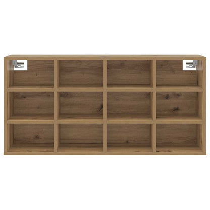 Shoe Cabinet with Shelf Artisan Oak 40.55 x 11.81 x 20.08 in