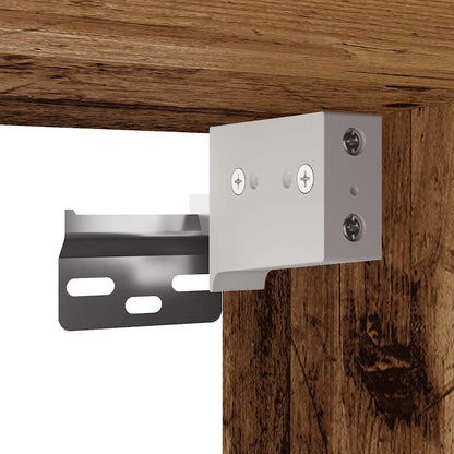 Shoe Cabinet Old Wood 30.51 x 11.81 x 32.87 in Engineered Wood