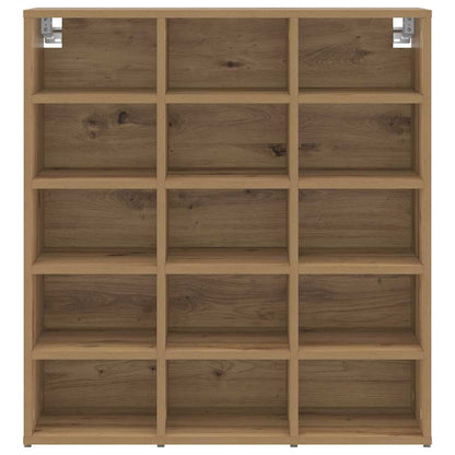 Shoe Cabinet with Shelf Artisan Oak 30.51 x 11.81 x 32.87 in