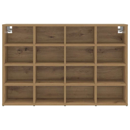 Shoe Cabinet with Shelf Artisan Oak 40.55 x 11.81 x 26.38 in