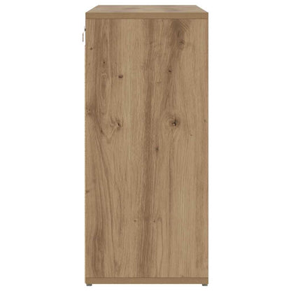 Shoe Cabinet with Shelf Artisan Oak 40.55 x 11.81 x 26.38 in