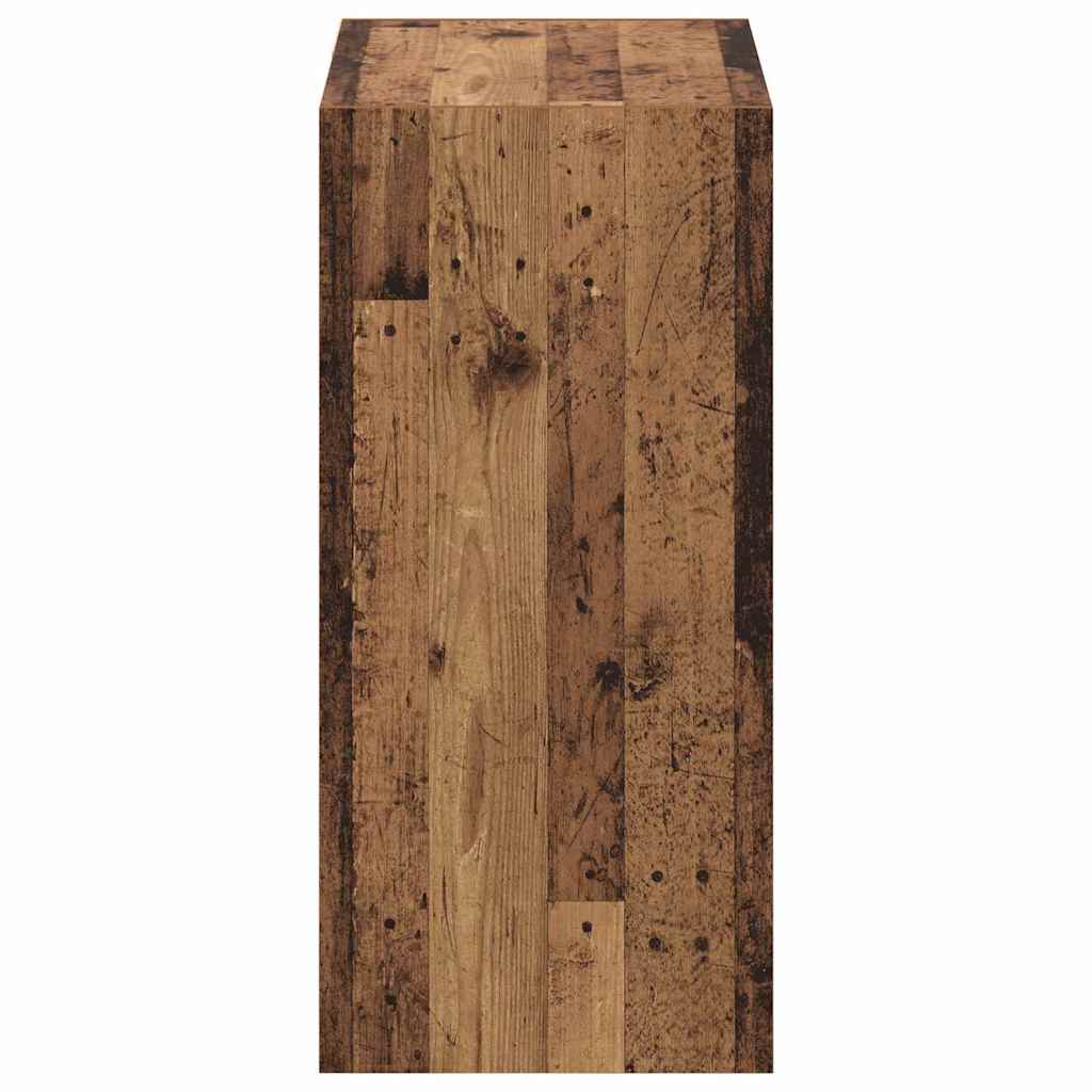 Wardrobe Old wood 30.3" x 18.9" x 40.2" Engineered wood