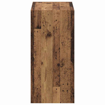 Wardrobe Old wood 30.3" x 18.9" x 40.2" Engineered wood