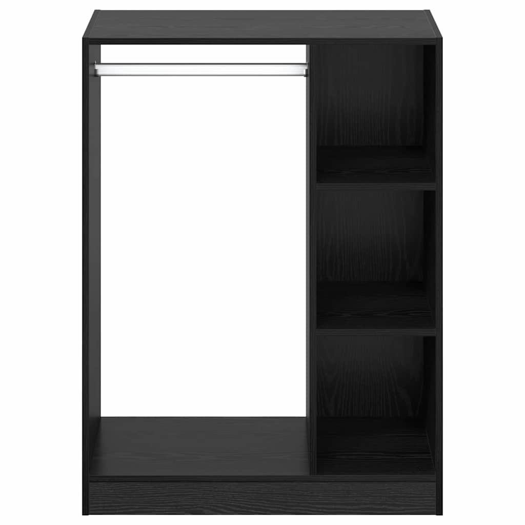 Wardrobe Black oak 30.3" x 18.9" x 40.2" Engineered wood