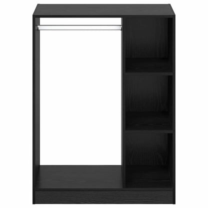 Wardrobe Black oak 30.3" x 18.9" x 40.2" Engineered wood
