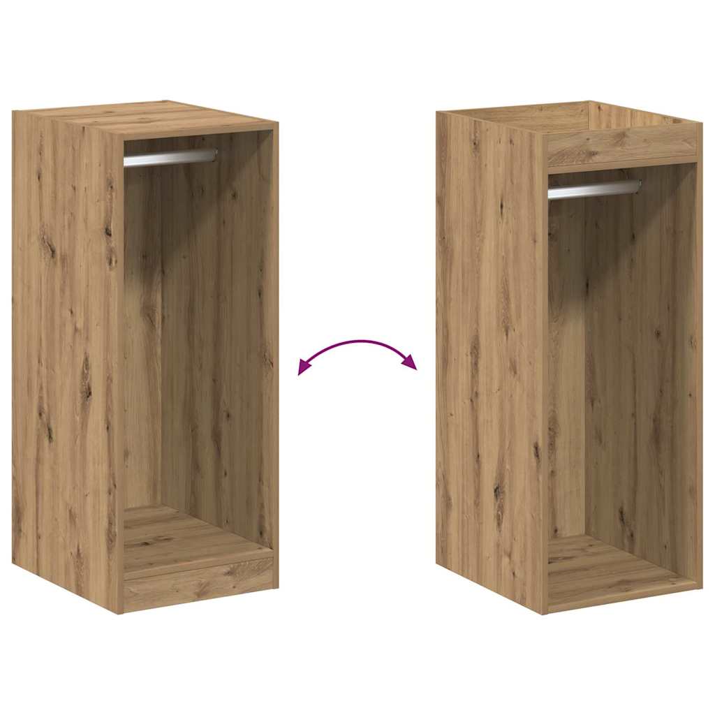 Wardrobe artisan oak 41 x 48 x 102 cm Engineered wood