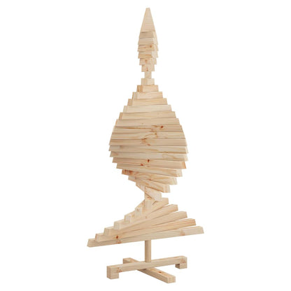 Christmas Trees with Stand Natural 47.2" Solid pine wood