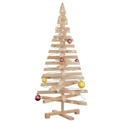 Christmas Trees with Stand Natural 47.2" Solid pine wood