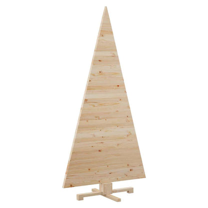 Christmas Trees with Stand Natural 70.9" Solid pine wood